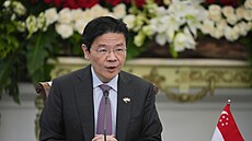 Singapurský premiér Lawrence Wong na oficiální náv�t�v� indonéského prezidenta...