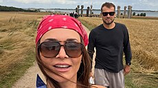 Radka T�e�tíková s partnerem na dovolené (2026)