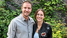 Vladimír Polívka a Natália Germáni p�i natá�ení filmu Dokonalý den