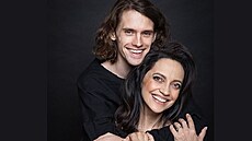 Filip Kratochvíl a Lucie Bílá
