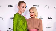 Kai Schreberová a její matka Naomi Wattsová v New Yorku na Fashion Media Awards...