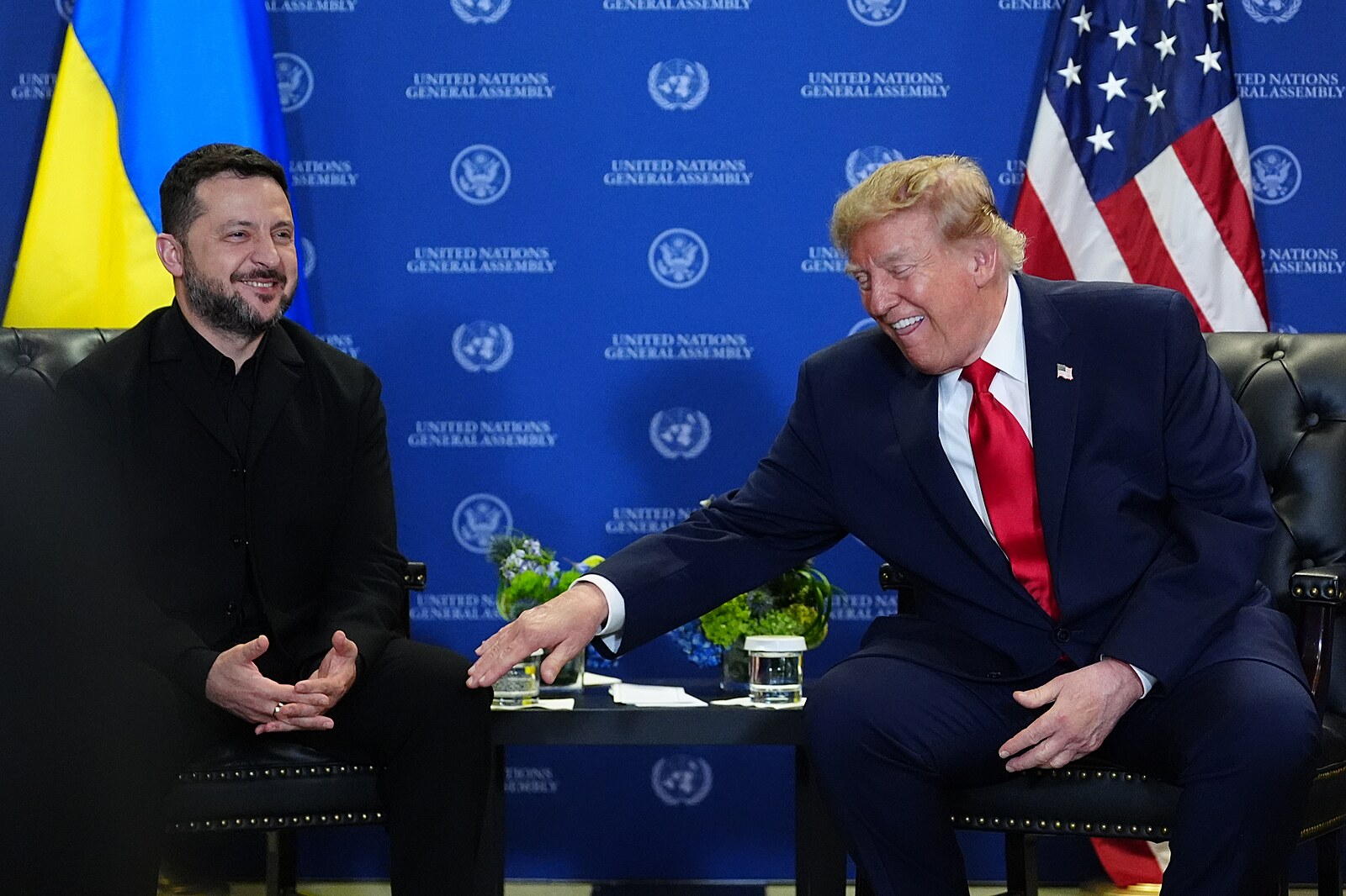 Trump řekl, že povolí Ukrajině vyrábět střely do systémů Patriot, uvedl Zelenskyj