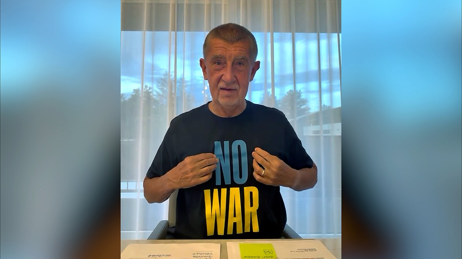 Premiér Babiš slibuje, že bude bojovat za konec války. Impotence Evropy je strašná, prohlásil