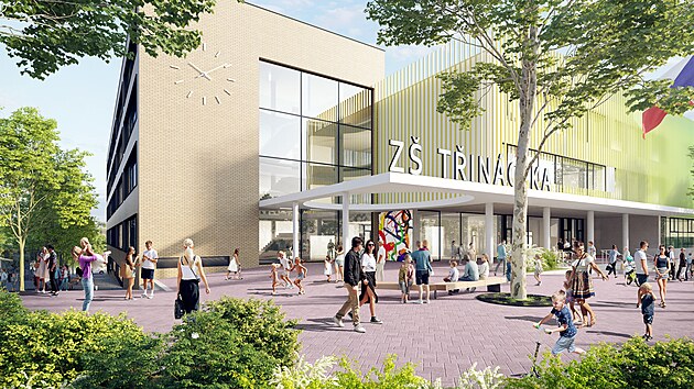 Projekt vznikl pod veden�m architekta B�lka.