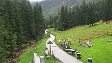 Pohled z webkamery u Boudy pod Sn�kou (24. zá�í 2026)