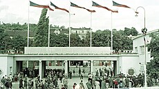 II. výstava �eskoslovenského strojírenství Brno 1956