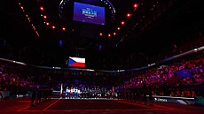 �eské tenistky nastupují ke �tvrtfinále BJK Cupu proti Velké Británii.