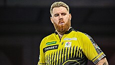 Anglický �ipka� Scott Williams na mistrovství sv�ta.