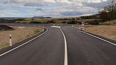 První �ást obchvatu Veselova je p�ipravená na zprovozn�ní. Stane se tak v úterý...