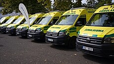 Nové sanitky pro Zdravotnickou záchrannou slu�bu Ústeckého kraje
