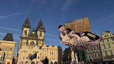 Spolek Milion chvilek pro demokracii v Praze zorganizoval demonstraci. Cht�l...