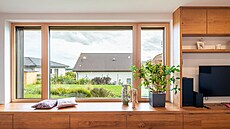Petr si pochvaluje, �e byl návrh interiéru sou�ástí architektonické studie a...