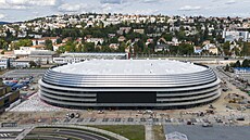 Multifunk�ní T Arena, kterou d�lníci dokon�ují v areálu brn�nského výstavi�t�....
