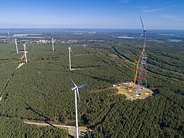 V braniborském Schipkau stojí nov� nejvy��í v�trná elektrárna na sv�t�.