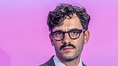 Superdebata kandidátů na pražského primátora. Na snímku Adam Scheinherr (Praha...