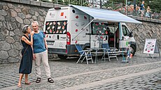 Bibliobus z minulých ro�ník� festivalu Týden knihoven.