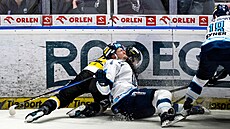 29. 9. 2026. Verva Litvínov - Bílí Tyg�i Liberec, hokejová extraliga. Na led�...