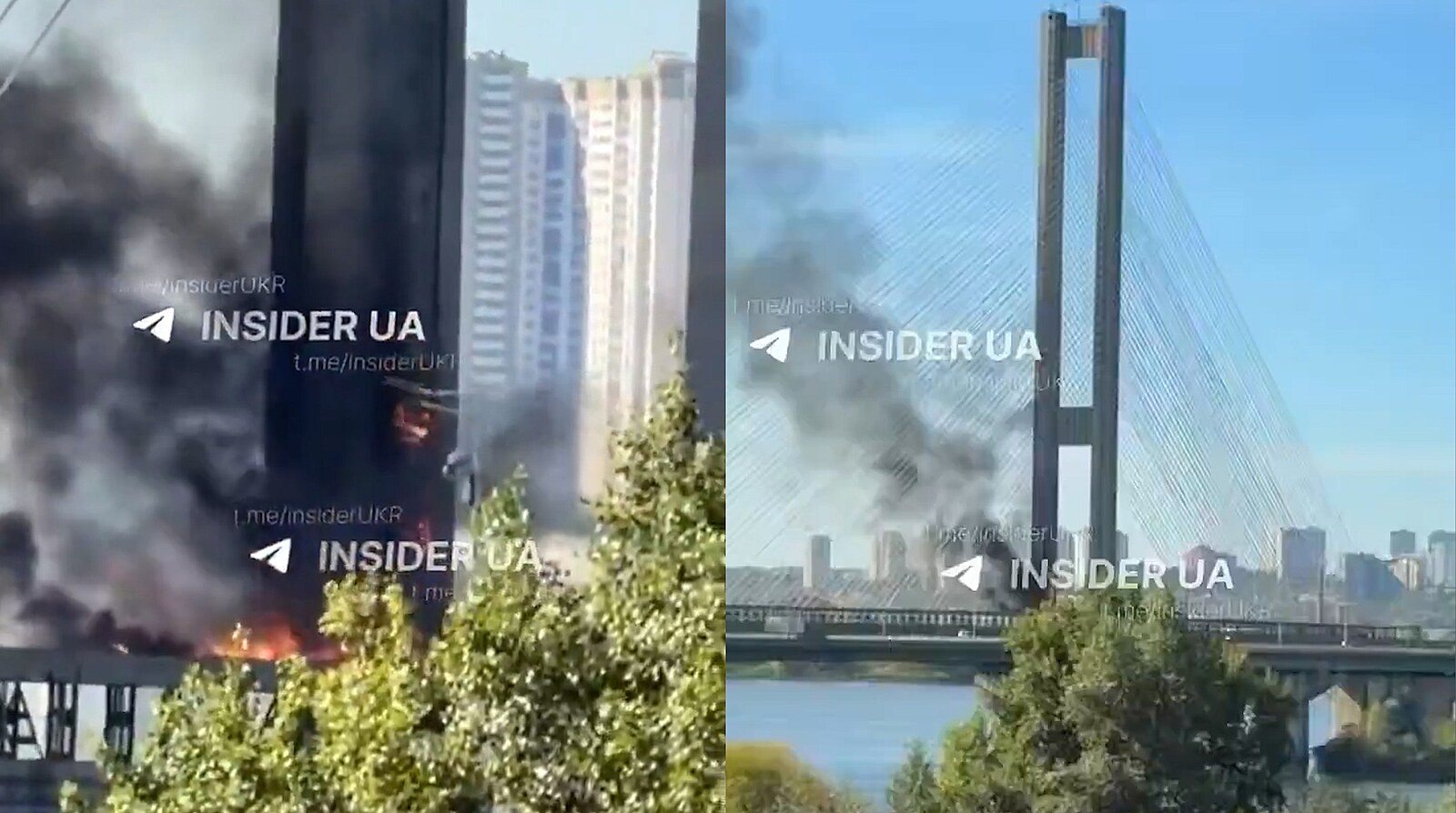 Peklo na Dněpru. Rusko útokem na další most trhá ještě víc Kyjev na kusy