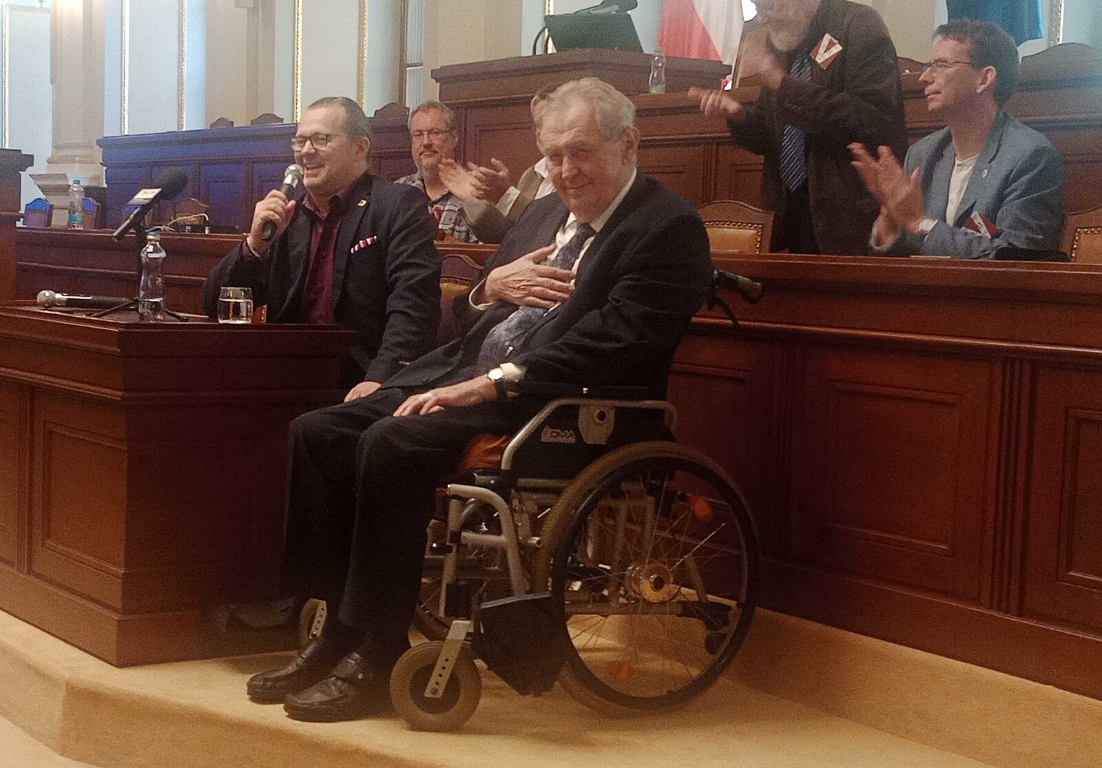 Zeman kritizoval kolaboraci. Vytkl Pavlovi záštitu Sudetoněmeckému dni v Brně