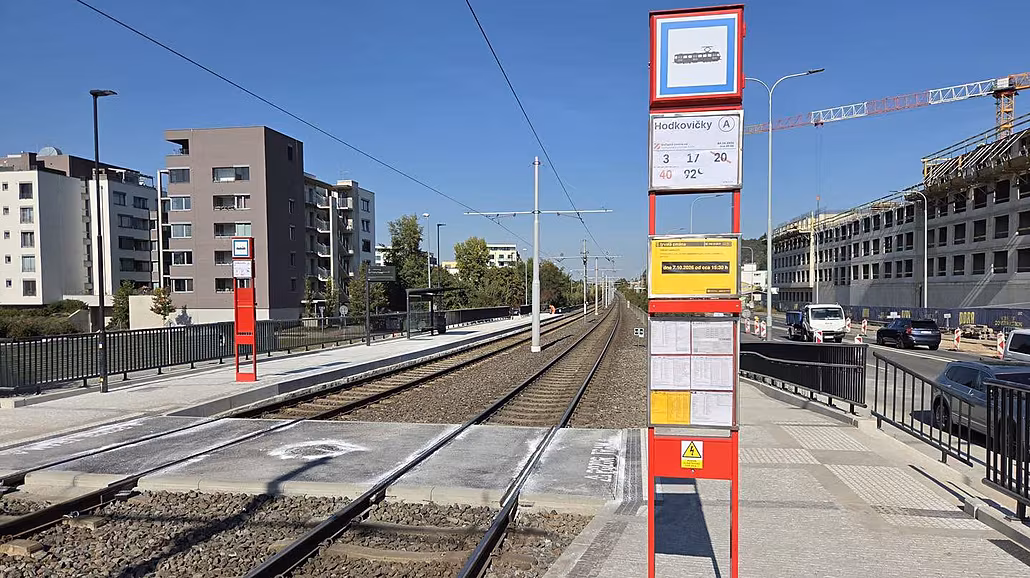 Vybudováním zastávky Hodkovičky, která je umístěna zhruba v polovině...