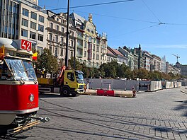 Koleje po 46 letech op�t obousm�rn� spojují Vinohradskou a �krétovu s...