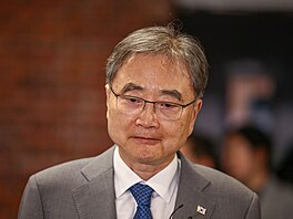 Jihokorejský ministr zahrani�í �o Hjon (5. zá�í 2026)