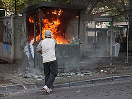 V Belgii vypukly studentské protesty podobné t�m ve Francii. (7. �íjna 2026)