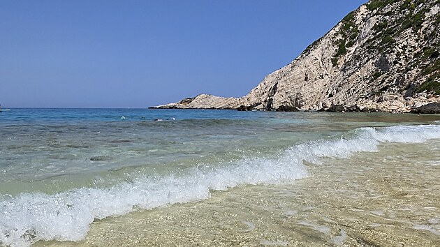 Petani Beach, jedna z nejhez��ch pl�� poloostrova Paliki.