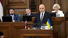 Andris Kulbergs promlouvá k parlamentu. (28. kv�tna 2026)