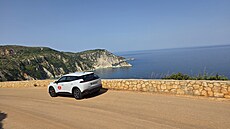 Petani Beach, jedna z nejhez�ích plá�í poloostrova Paliki.