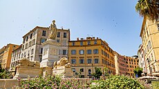 Ajaccio, Korsika. M�sto na západním pob�e�í Korsiky.