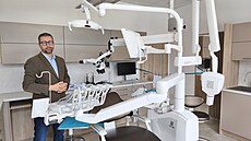 Zubní léka� Kamil Bene� otev�el v Jeví�ku nové zubní centrum. (25. zá�í 2026)