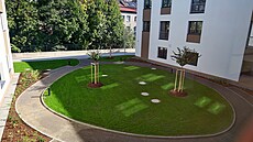 V �eské T�ebové se otev�el nový pavilon Centra sociálních slu�eb. (1. �íjna...