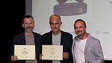 Redakto�i MF DNES a iDNES.cz:(zprava): Karel Knap, Ond�ej Bi�i�t� a Petr Bílek