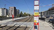 Vybudováním zastávky Hodkovi�ky, která je umíst�na zhruba v polovin�...