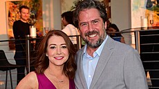 Alyson Hanniganová a Alexis Denisof (2023)
