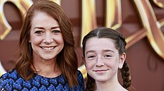 Alyson Hanniganová a dcera Keeva (2023)