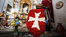 V kostele Panny Marie pod �et�zem v Láze�ské ulici na pra�ské Malé stran� se...