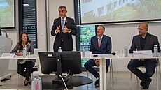 Tiskové konference k p�edstavení koncepce d�tské psychiatrické pé�e ve Fakultní...