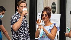 Lee Ryan a jeho man�elka Verity Paris (Londýn, 2020)