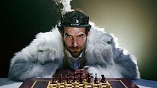 Luká� �ernoch v p�edstavení Kasparov vs. Deep Blue