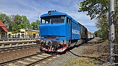 Bardotka 749.262 spole�nosti Rail System na konci svojí cesty, která toho dne...