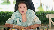 Marie Zelní�ková v Americe na oslav� svých 100. narozenin (26. zá�í 2026)