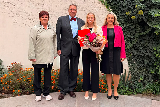 Voborníková ukončila studijní kapitolu. Mé jméno už je dost dlouhé, směje se