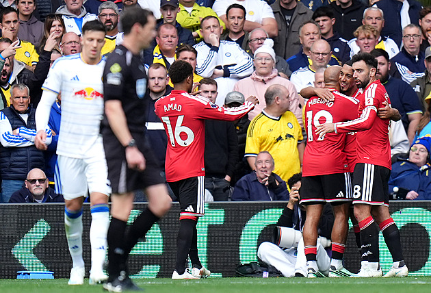 ONLINE: United vedou na Leedsu, Brighton drtí Crystal Palace, daří se i Bournemouthu