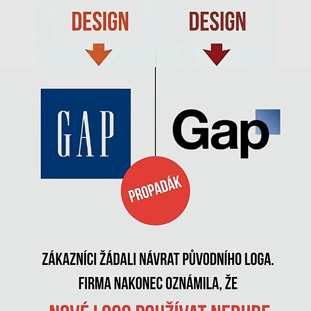 Zákazníci se bouřili, jinde změnu vítali. Těmto značkám nový design změnil osud