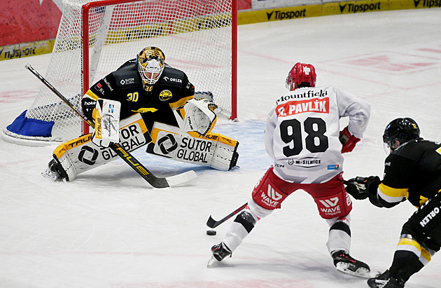 Litvínov - Hradec 1:4. Premiérová trefa posily Svozila, pak zářili Škrovánek a Radil
