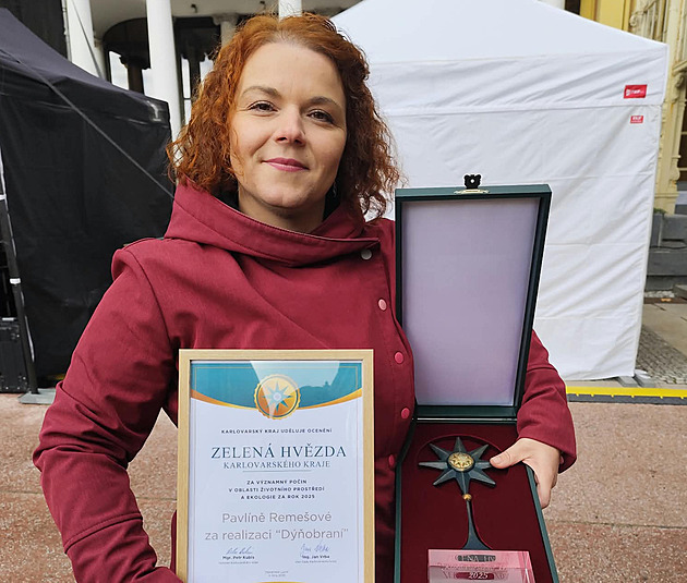 Zlomový rok ověnčený hvězdou vrcholí pro farmářku netradičním dýňohraním