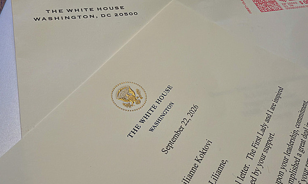 Ornella Koktová se pochlubila dopisem od Donalda Trumpa. Lidé ji nešetří