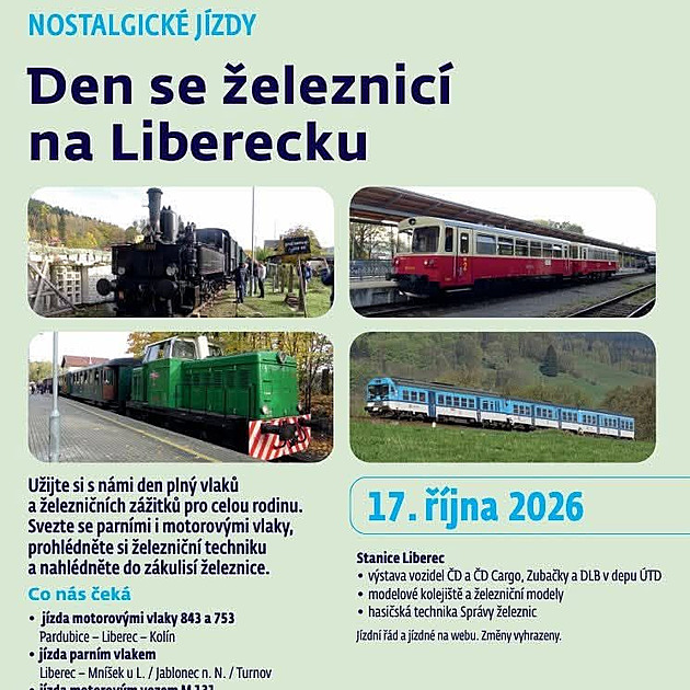Svezte se nostalgickými a zážitkovými vlaky, máme jejich soupis